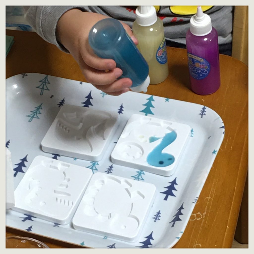 ぷにょぷにょアクアリウムの制作画像