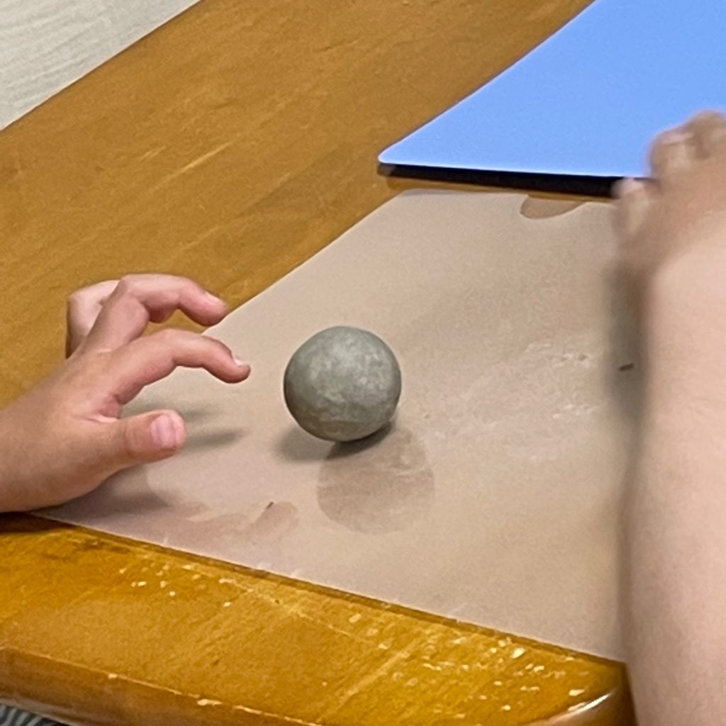 ピッカピカ泥団子制作画像